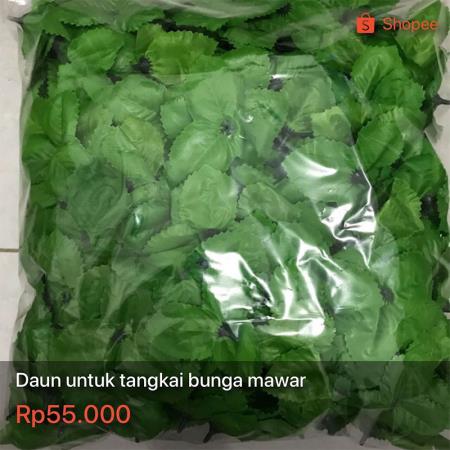 daun untuk tangkai bunga mawar 17092932734