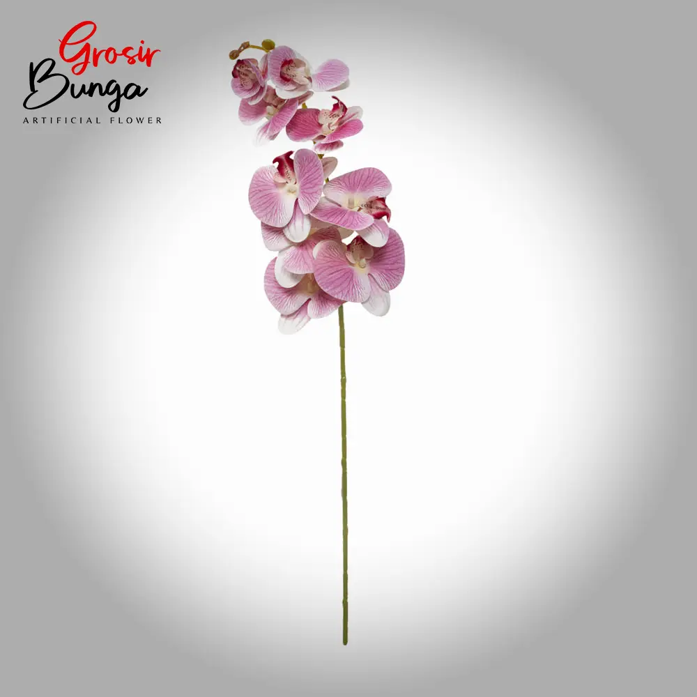Bunga Anggrek Bulan Kain Pink